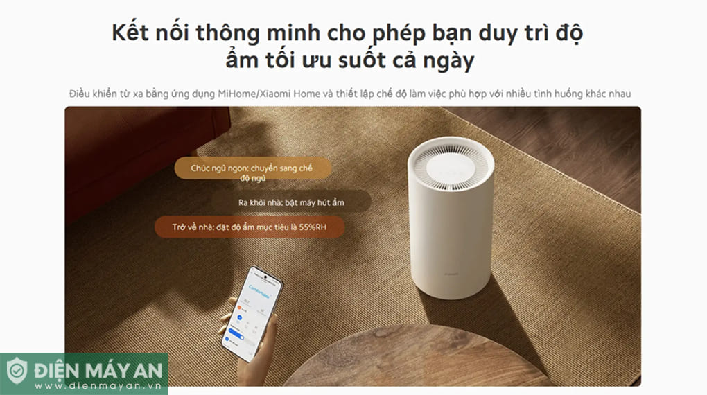 Máy hút ẩm 13L Xiaomi Smart Dehumidifier Lite EU BHR8374EU