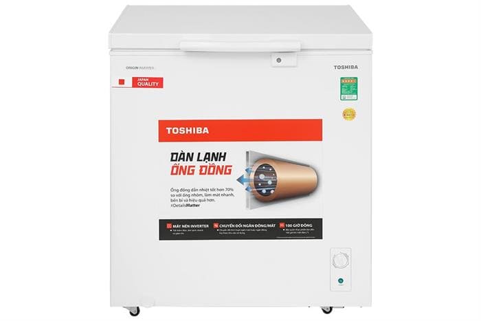 Tủ đông Toshiba Inverter 201 lít GR-RC265CM-PMV(01)