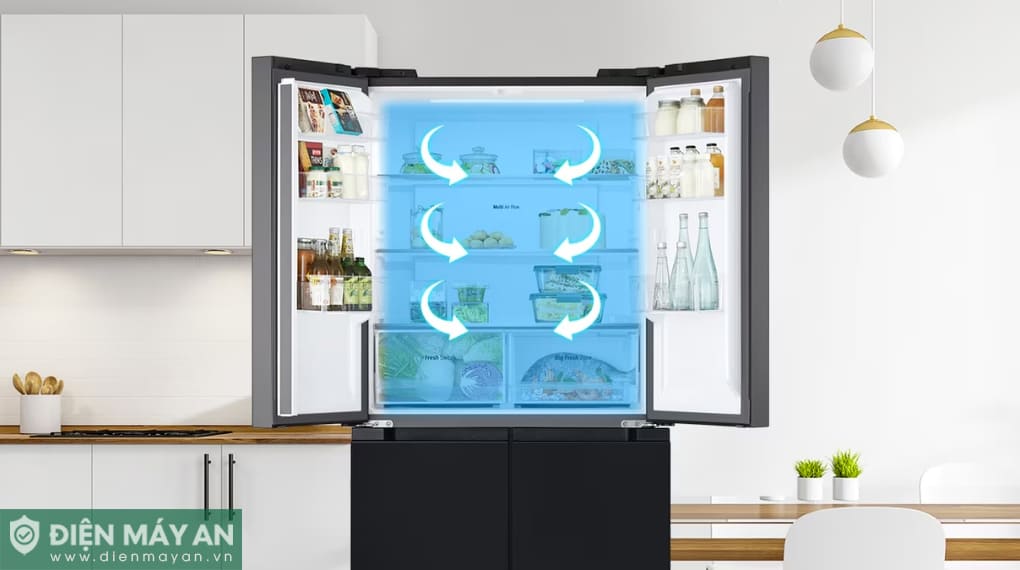 Tủ lạnh LG Inverter 474 lít Multi Door LFB47BLG