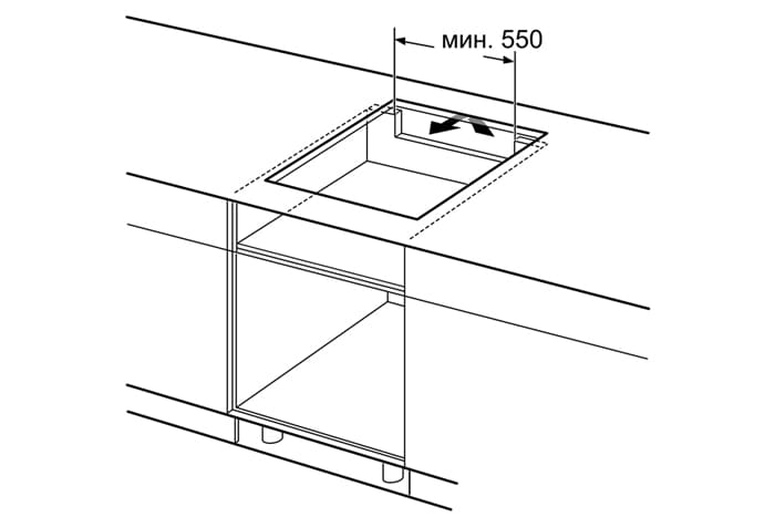Bếp từ 3 vùng nấu âm Bosch Serie 2 PUC61KAA5E