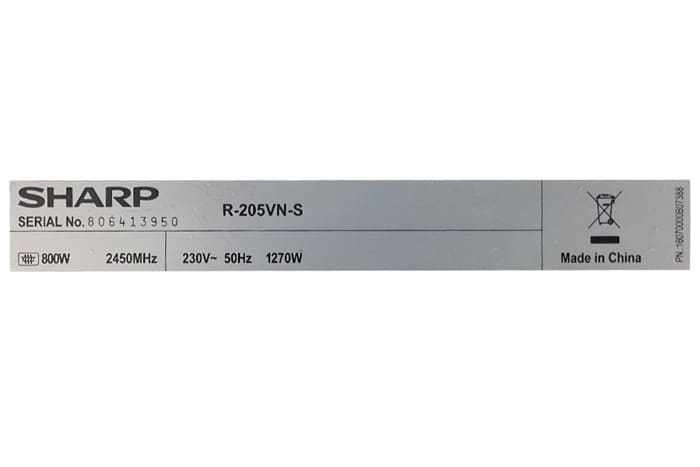 Lò vi sóng Sharp R-205VN(S)