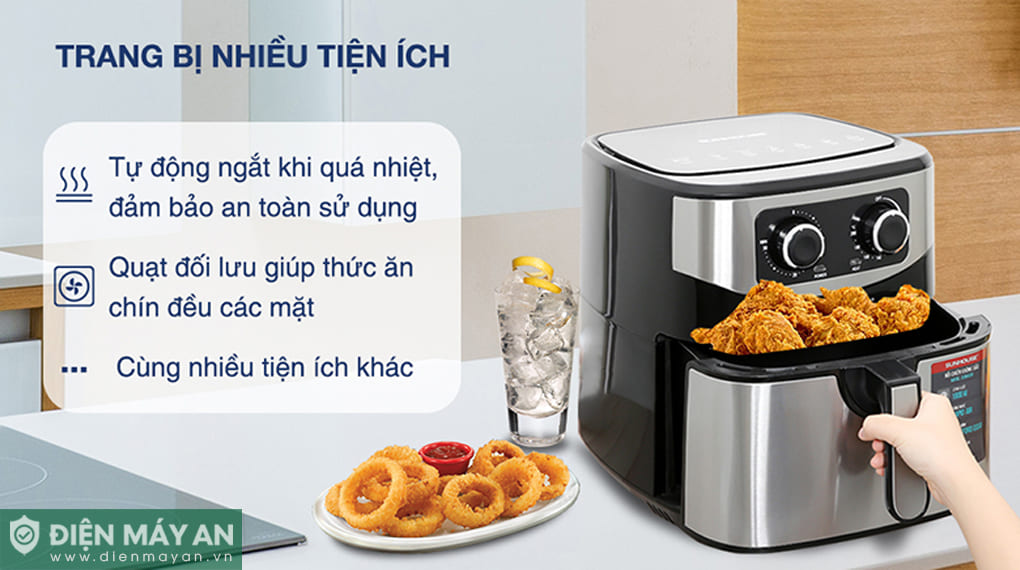 Nồi chiên không dầu Sunhouse SHD4035