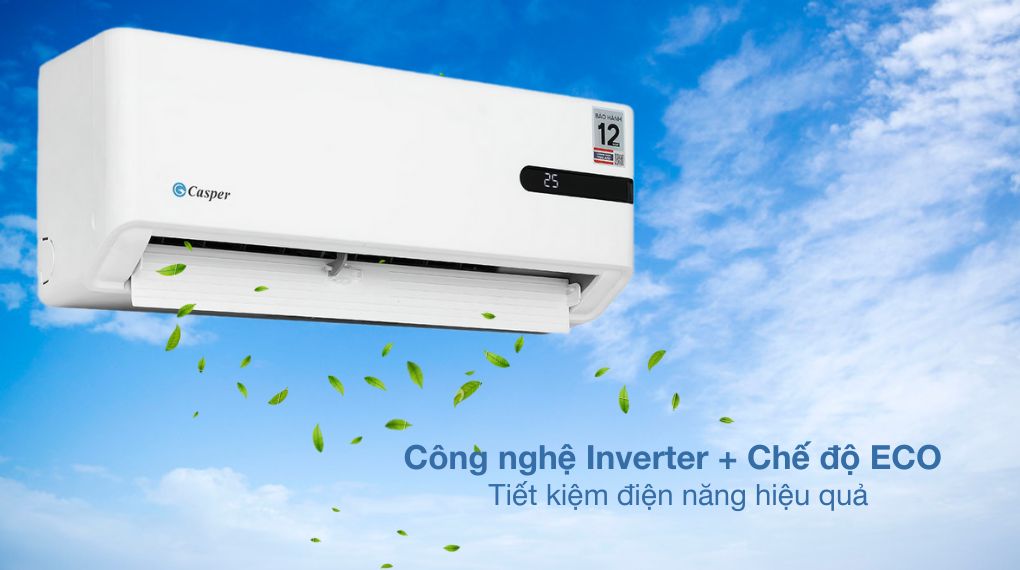Điều Hòa Casper Inverter 12000 BTU 1 Chiều GC-12IB36