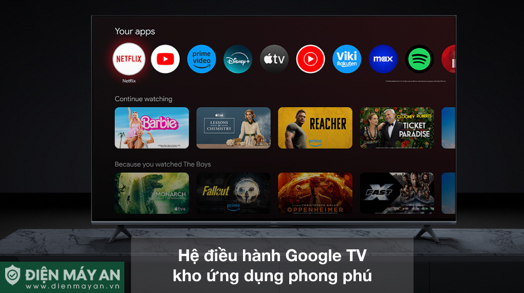 Google TV Xiaomi 4K 65 Inch Smart Display S Mini LED 2025 L65MA-SPLEA - Bản Quốc Tế