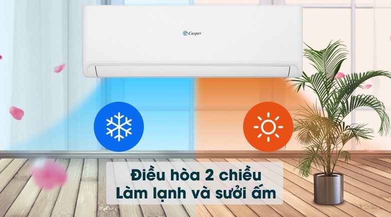 Điều Hòa Casper 9000 BTU 2 Chiều SH-09FS32
