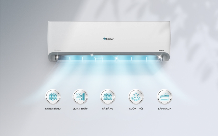 Điều hòa Casper Inverter 18000 BTU 1 chiều GC-18IS33