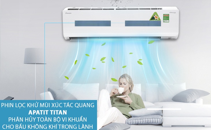 Điều hòa Daikin Inverter 12000 BTU 2 chiều FTXV35QVMV