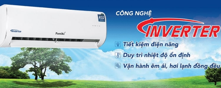 Điều Hòa Funiki Inverter 12000 BTU 2 Chiều HIH12TMU