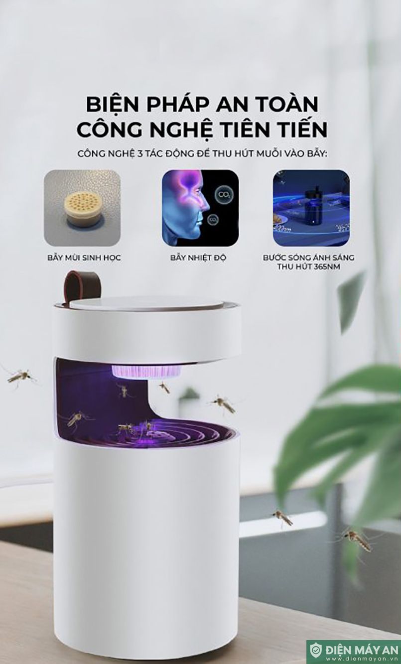 Máy Bắt Muỗi Và Côn Trùng Ultty MKL - Hàng Chính Hãng