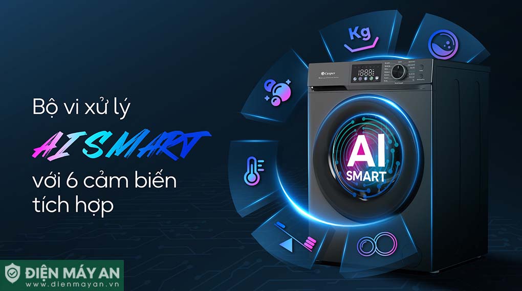 Máy Giặt Casper Inverter ProWash 12.5 Kg WF-D125VGR1