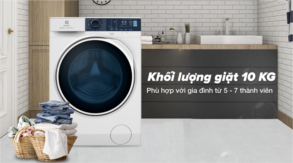Máy Giặt Electrolux UltimateCare 500 Inverter 10 Kg EWF1024P5WB