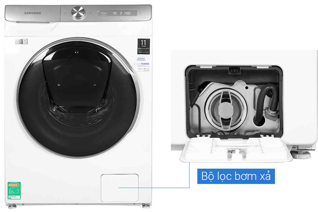 Máy Giặt Cửa Trước Samsung Inverter 10 Kg WW10TP54DSH/SV