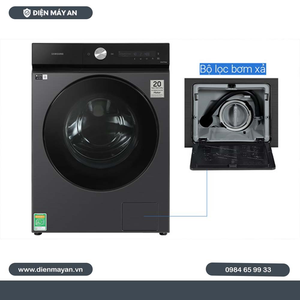 Máy Giặt Samsung Bespoke AI Inverter 14 Kg WW14BB944DGBSV