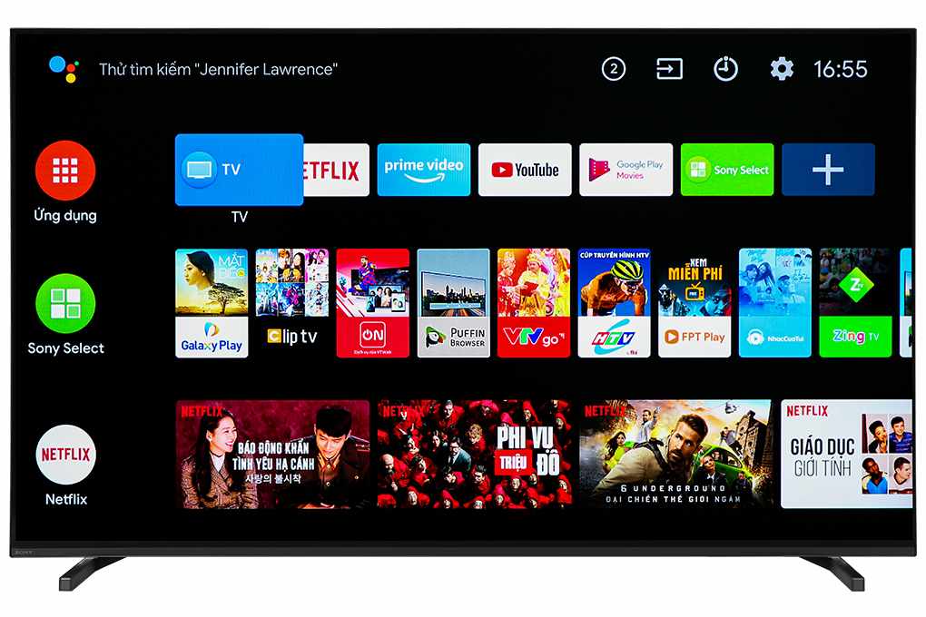 Android Tivi OLED Sony 4K 55 Inch XR-55A80J