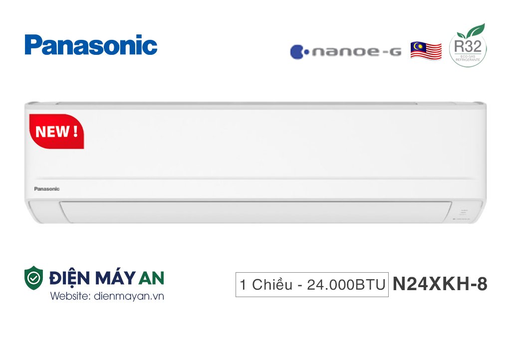 Điều Hòa Panasonic 24000BTU 1 Chiều N24XKH-8