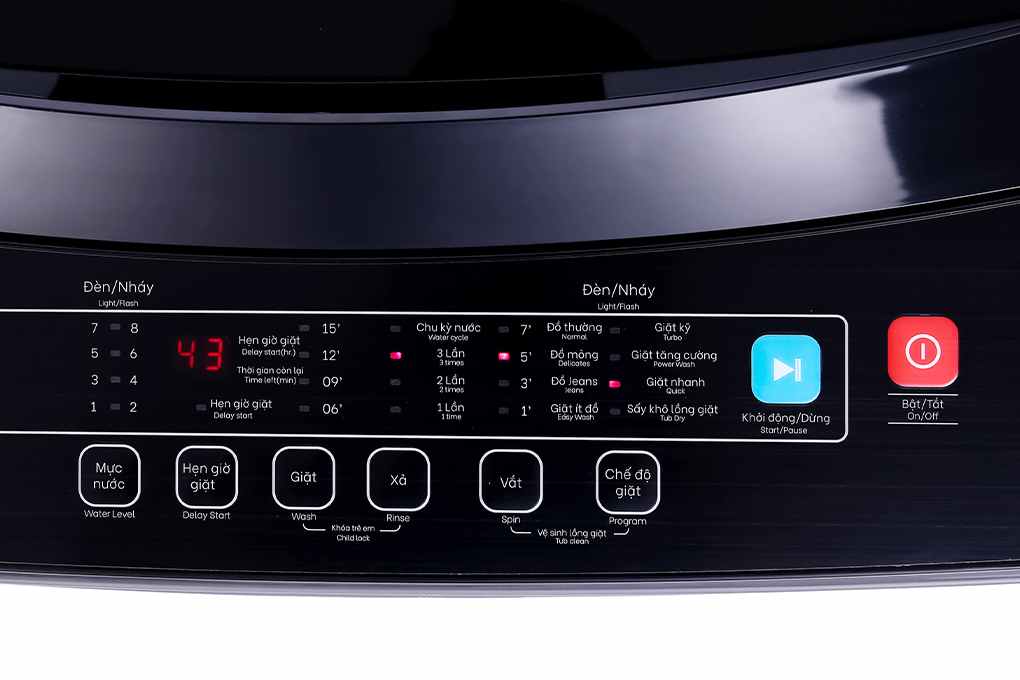 Máy Giặt Casper 7.5 Kg WT-75N70BGA