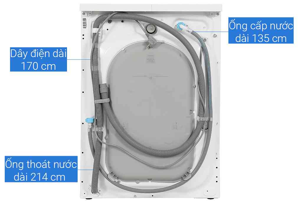 Máy Giặt Sấy Electrolux Inverter 9 Kg Sấy 6 Kg EWW9024P5WB