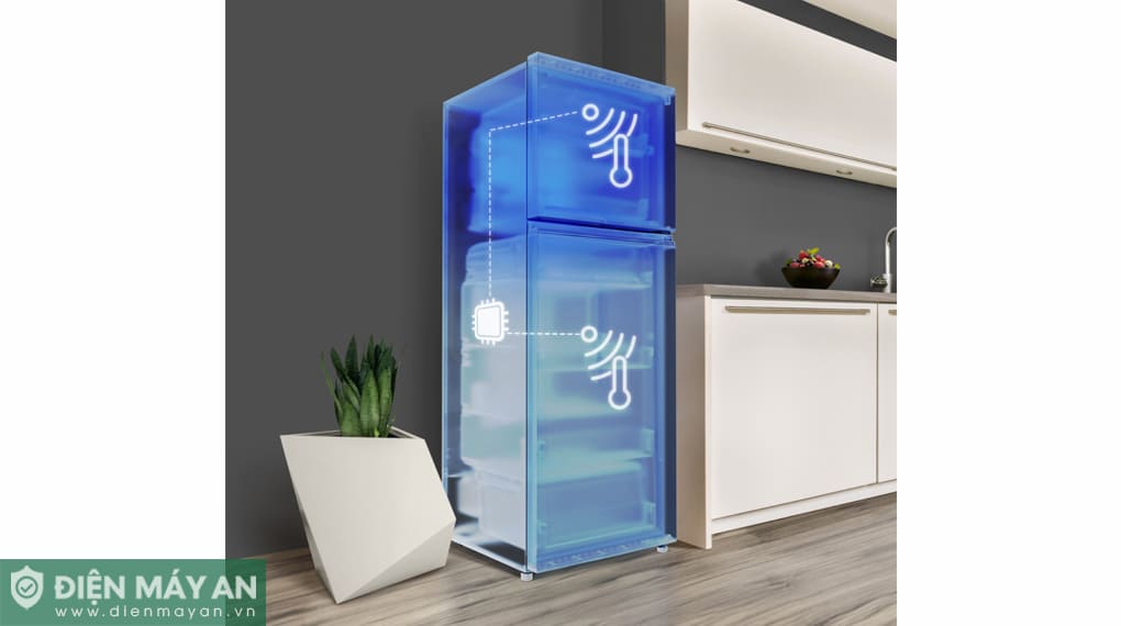 Tủ Lạnh Hitachi Inverter 409 Lít HRTN6443SAGBKVN