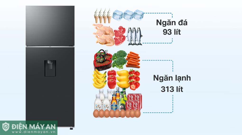 Tủ Lạnh Samsung Inverter 406 Lít RT42CG6584B1SV