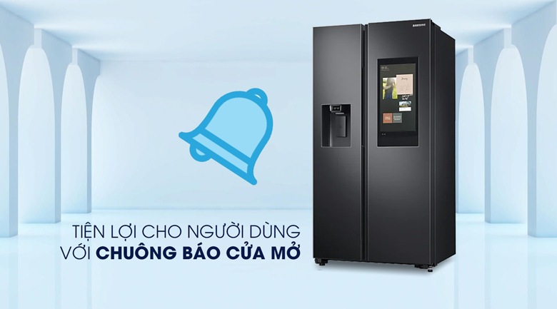 Tủ Lạnh Family Hub Samsung Inverter 616 Lít RS64T5F01B4/SV