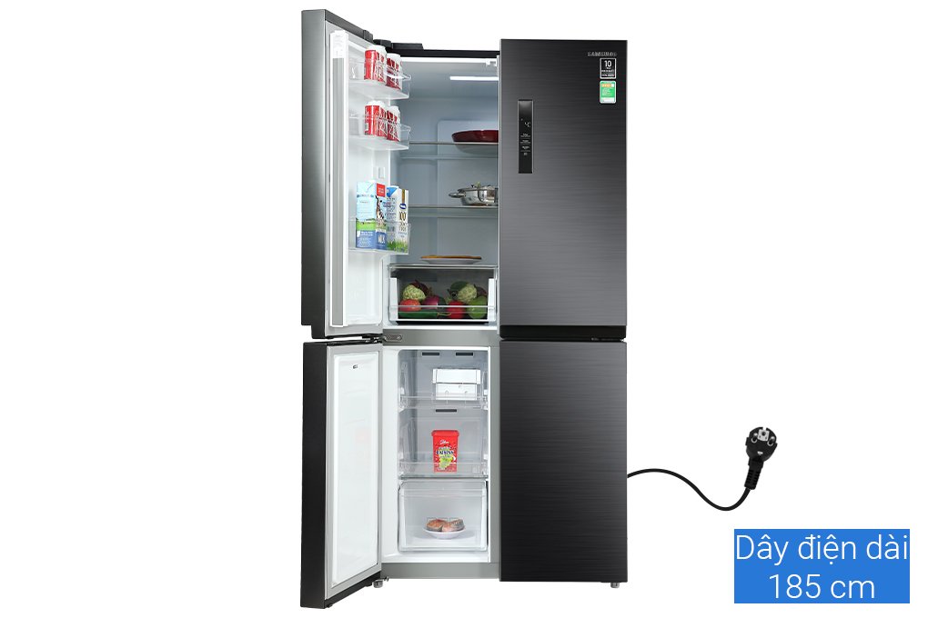Tủ Lạnh Multi Door Samsung Inverter 488 Lít RF48A4000B4/SV