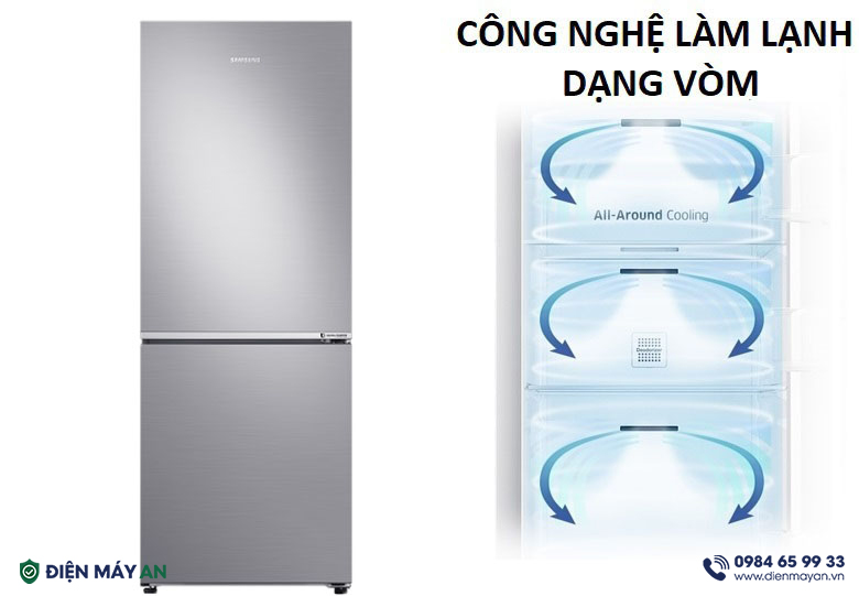 Tủ Lạnh Samsung Inverter 280 Lít RB27N4010S8/SV