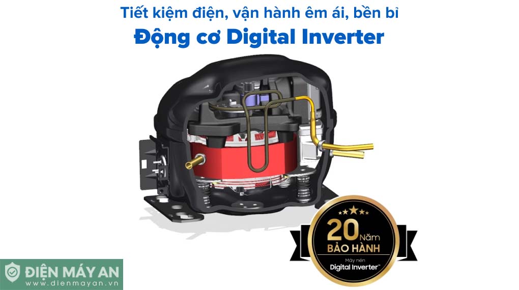 Tủ Lạnh Samsung Inverter 385 Lít Bespoke RT38CB668412SV
