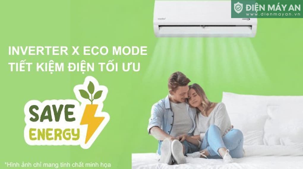 Điều Hoà Comfee Inverter 12000 BTU 1 Chiều CFS-13VAFF-V