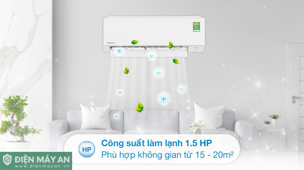 Điều Hoà Panasonic Inverter 12000 BTU 2 Chiều CU/CS-YZ12AKH-8