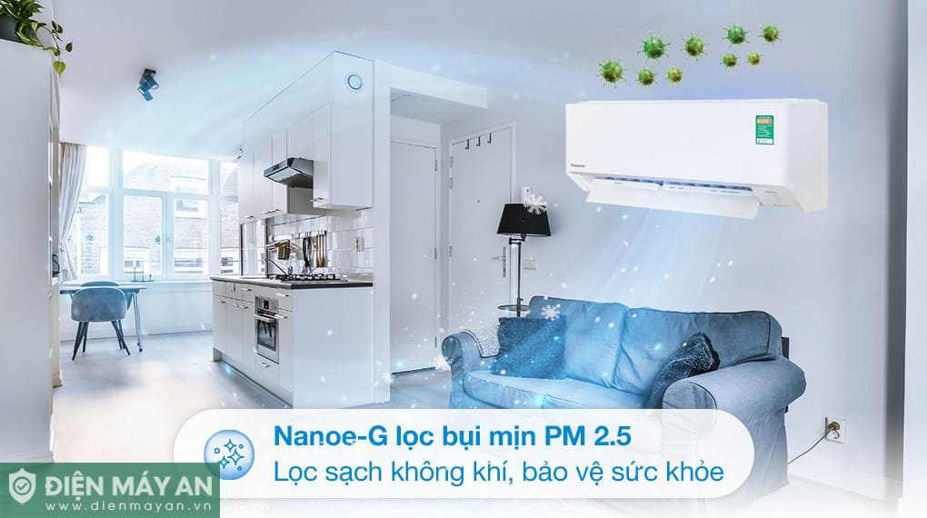 Điều Hoà Panasonic Inverter 18000 BTU 2 Chiều CU/CS-YZ18AKH-8
