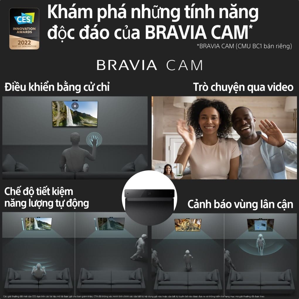 Google Tivi Mini LED Sony 4K 85 Inch XR-85X95L