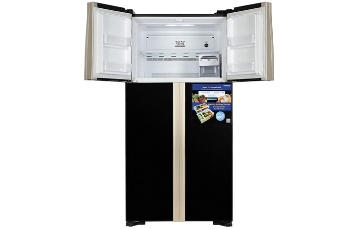 Tủ Lạnh Multi Door Hitachi Inverter 509 Lít R-FW650PGV8 GBK