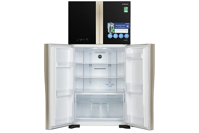Tủ Lạnh Multi Door Hitachi Inverter 509 Lít R-FW650PGV8 GBK