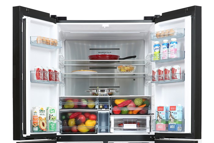 Tủ Lạnh Hitachi Inverter 569 Lít Multidoor R-WB640VGV0 GBK&nbsp;
