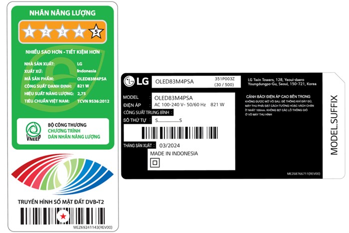 Smart Tivi OLED LG 4K 83 Inch OLED 83M4PSA