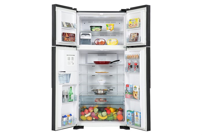 Tủ Lạnh Multi Door Hitachi Inverter 540 Lít R-FW690PGV7 GBK