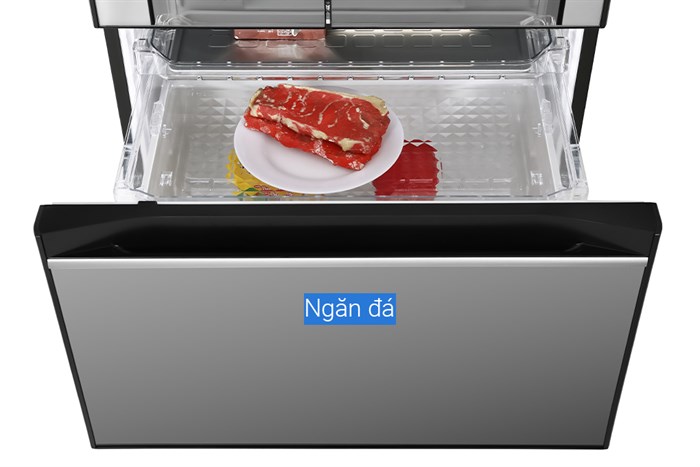 Tủ Lạnh Hitachi Inverter 540 Lít Multidoor R-HW540RV X