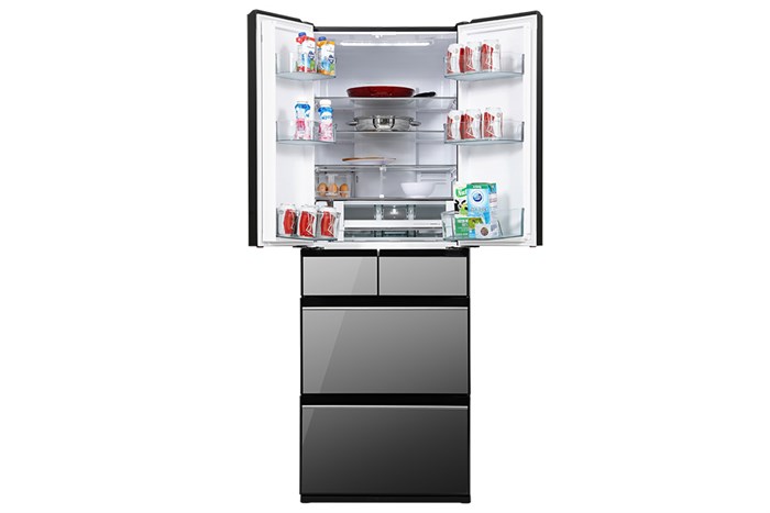 Tủ Lạnh Hitachi Inverter 540 Lít Multidoor R-HW540RV X